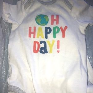 White baby girl onesies! All 4 for one price !!